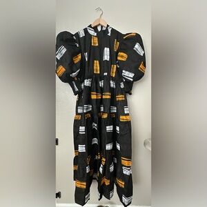 NWT Busayo Black and White Cotton Garment.
Size XXL